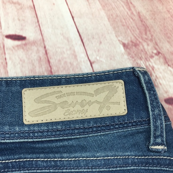 💸Seven7 Stretch Denim crop Jean size 6 - Picture 7 of 9